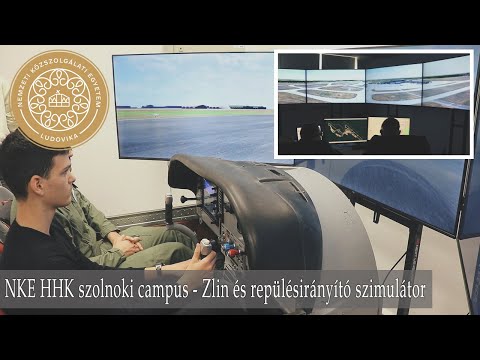 NKE HHK szolnoki campus - Zlin és repülésirányító szimulátor