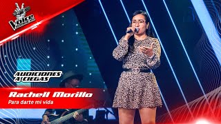 Rachell Morillo - Para darte mi vida | Audiciones a Ciegas | The Voice Dominicana 2022