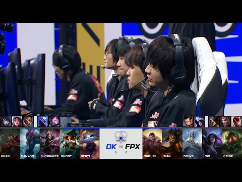 【2021全球總決賽】小組賽 第一天 DK vs FPX