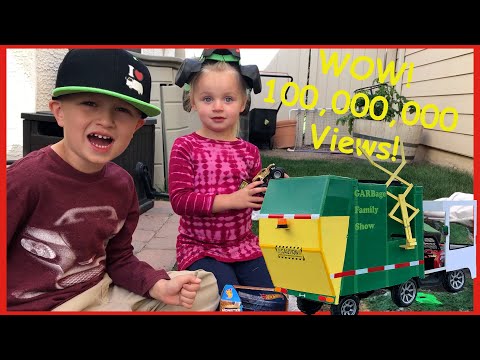 Wow! 100 Million Views of Garbage Truck Videos!