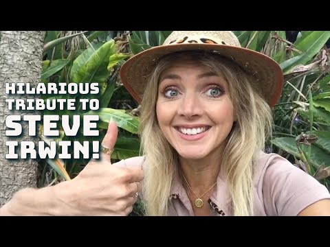 #BUSHBARBIE GIVES A HEARTFELT TRIBUTE TO HER HERO STEVE IRWIN | 06