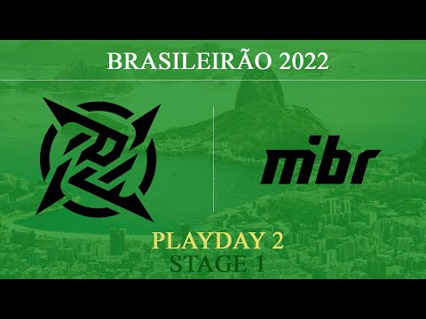 [BR] NIP vs MIBR @Kafe Dostoyevsky | Brasileirão 2022 - Stage 1 Playday 2