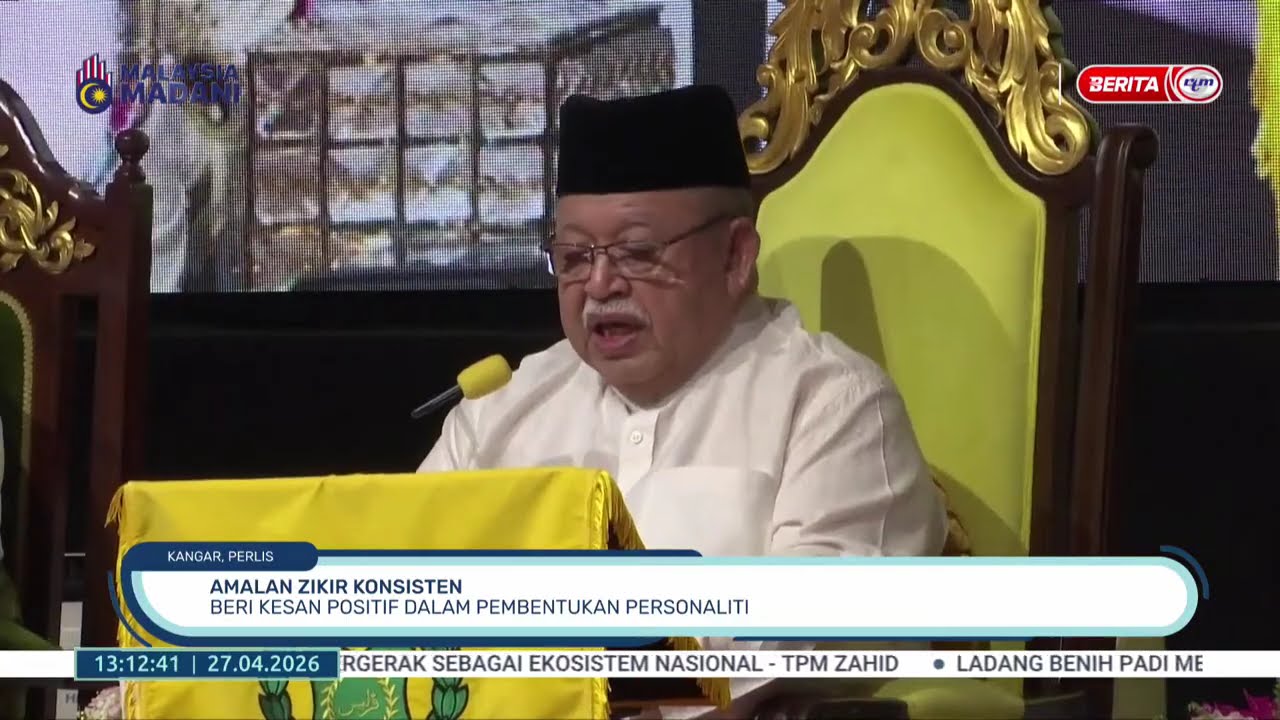 27 APRIL 2026 -BTH- AMALAN ZIKIR KONSISTEN BERI KESAN POSITIF DALAM PEMBENTUKAN PERSONALITI