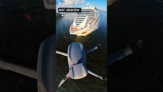 MSC SEAVIEW cruzeiro  28/02/26 navio ship Santos Buzios Salvador @cruzeiros2025 #insta360   #shorts