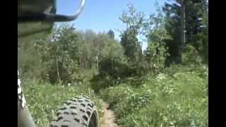 preview picture of video 'Cody's Loop -  Sodbuster Mountain bike trail West of Driggs ID'