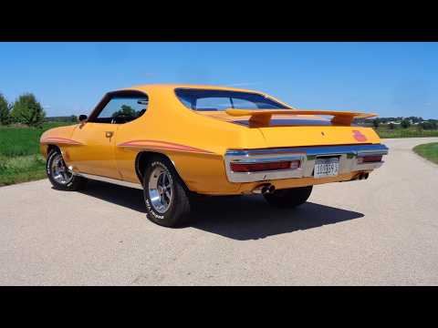 1970 Pontiac GTO Judge Ram Air 4 Speed in Orbit Orange & Ride on My Car Story with Lou Costabile