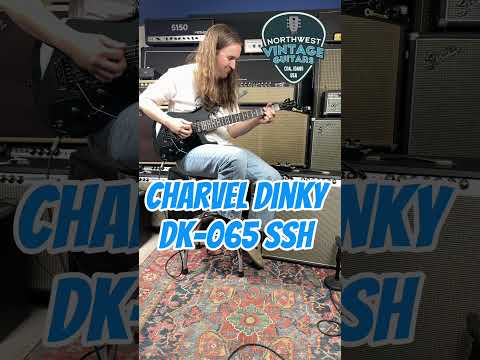 *Video* Charvel Dinky Model DK-065 SSH Super Strat Floyd Rose MIJ Japan Domestic - 1989 image 23