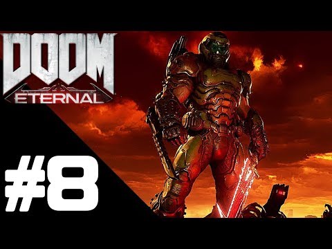DOOM ETERNAL Walkthrough Gameplay Part 8 - Sentinel Prime Mission - PS4 No Commentary