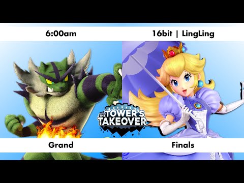 Grand Finals: LingLing (Peach) vs 6:00am (Incineroar) - The Tower's Takeover #7