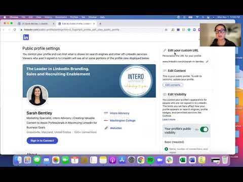 How to Edit Your LinkedIn URL - YouTube