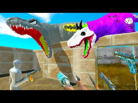 FPS PERSPECTIVE DEADLY MAZE RESCUE MISSION - Animal Revolt Battle Simulator