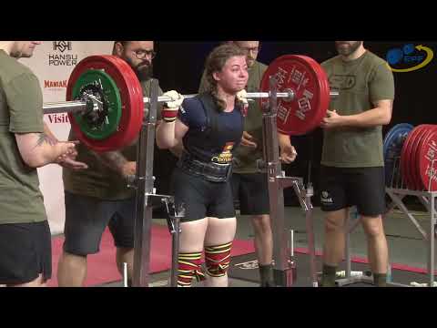 Women Jr 69-76kg & Men Jr 93-105kg - European Equipped Powerlifting Championships 2024