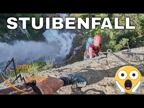 Via Ferrata at Tyrol's HIGHEST WATERFALL - Stuibenfall Via Ferrata in Ötztal