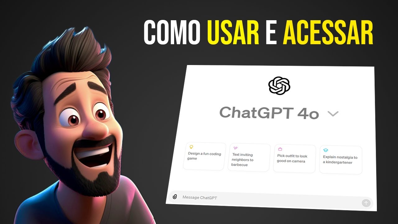 ChatGPT com GPT-4o: Imagens, Áudio e Análise Visual