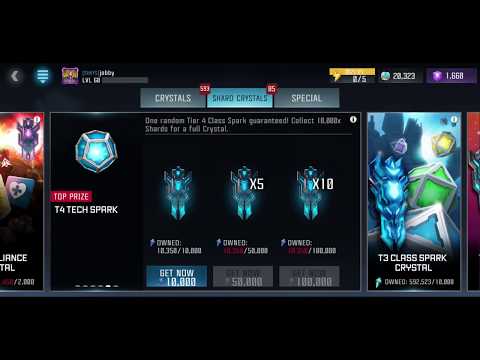 MY 3RD EVER T4 CLASS SPARK CRYSTAL!!!!!