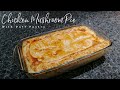 CHICKEN AND MUSHROOM PIE Recipe HALAL With PUFF PASTRY Easy Homemade Chicken Mushroom Pie