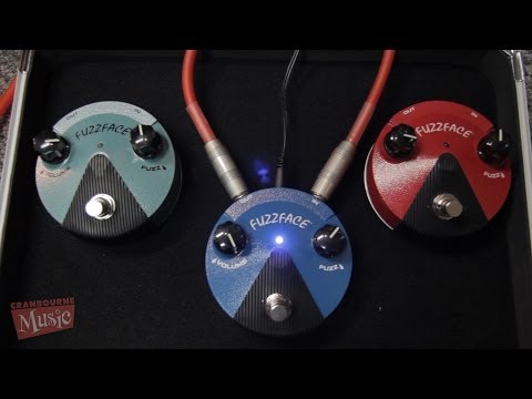 Fuzzface Mini Comparison - FFM1, FFM2 & FFM3