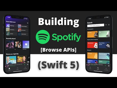 Building Spotify App in Swift 5 & UIKit - Part 7 (Xcode 12, 2021, Swift 5) - Build App