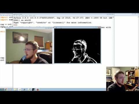 MOG Background Reduction OpenCV with Python for Image and Video Analysis 15