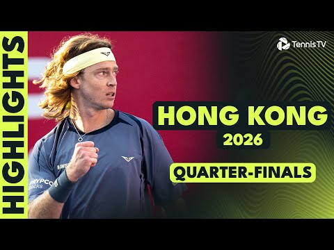 Musetti Takes On Wong; Bublik, Rublev & Shang In Action | Hong Kong 2026 Quarter-Final Highlights