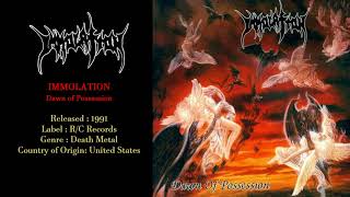 Immolation (US) - Dawn of Possession (1991) Full Album