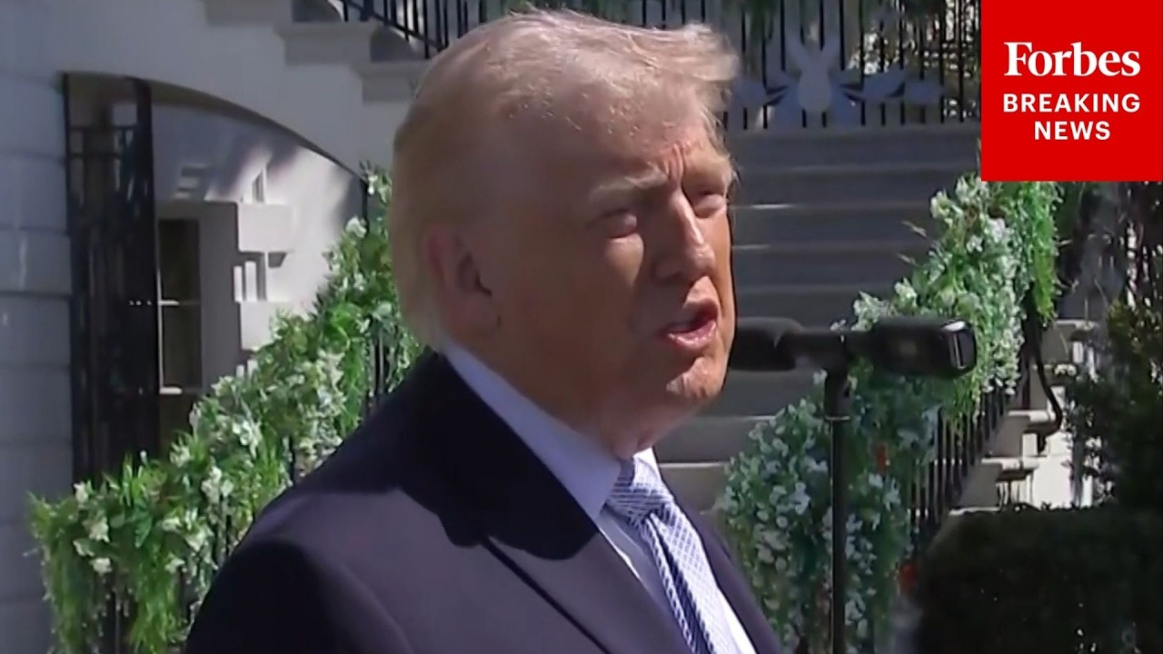 Video | BREAKING NEWS: Trump Takes Question After Question From Reporters On The War With Iran, Peace Talks