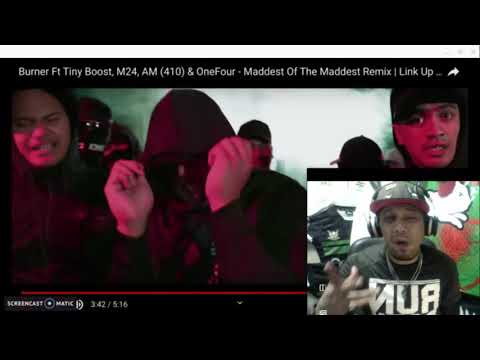 Burner x OneFour x M24 x AM x Tiny Boost 'Maddest of the Maddest' Reaction