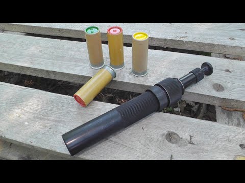 Пусковое устройство для ракет 26мм 4 калибра. ПУ-26М vs сигнал охотника. Разные сигнальные патроны