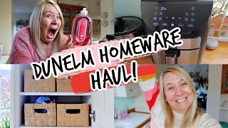 DUNELM HOMEWARE HAUL & OPENING MY AIR FRYER! Weekly Vlog