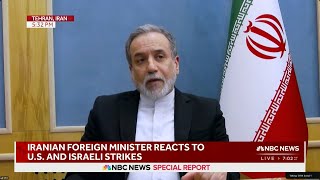 Download lagu REACTION: Iranian FM Abbas Araghchi speaks in the wake of strikes by the U.S. and Israel mp3