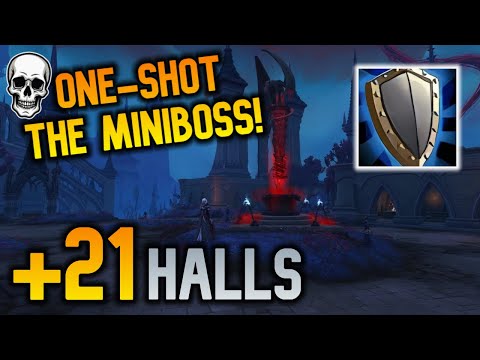 +21 Halls of Atonement - We 1 PHASED The Miniboss For the Win! | Prot Warrior