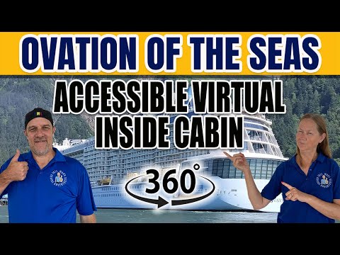 Thumbnail for 360° Tour of Accessible Virtual Inside Cabin | Ovation of the Seas
