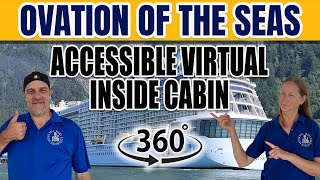 360° Tour of Accessible Virtual Inside Cabin | Ovation of the Seas