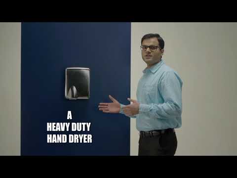 Heavy Duty Steel Silent Hand Dryer