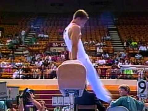 Scott Keswick - Pommel Horse - 1992 Phar-Mor U.S. Championships - Men