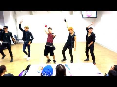 130922 CapsLock cover B.A.P - No Mercy + One Shot @Hello! Korea by MBK & iTeen (Audition)