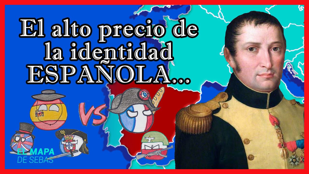 ⚔️Guerra de Independencia ESPAÑOLA [Guerra Peninsular] en 13 minutos🇪🇸🇵🇹🇬🇧⚔️🇫🇷 - El Mapa de Sebas