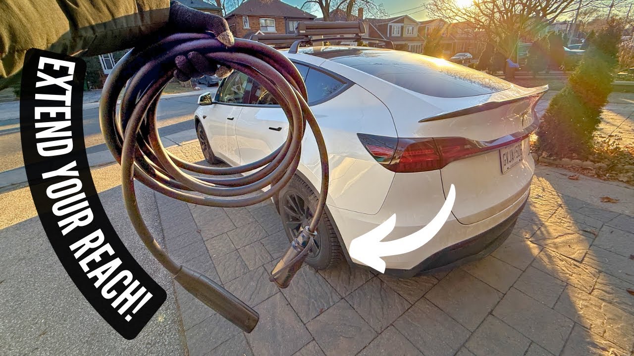 Why Every Tesla Owner Needs This Extension Cable!
