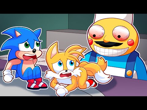 🦔 ESCAPE CREEPY MR. MIX [SCARY OBBY] | Sonic Plays Roblox Mr Mix with Tails​