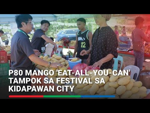 P80 mango 'eat-all-you-can' tampok sa festival sa Kidapawan City