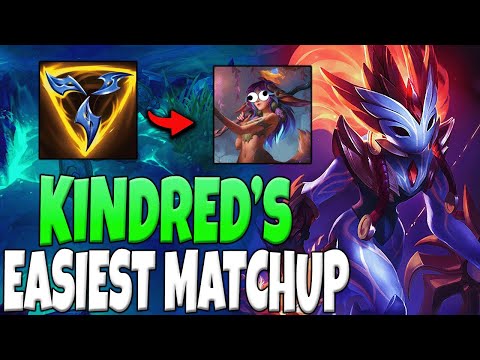 This Is The MOST One Sided Kindred Jungle Match Up! (Don't Pick This Champ Vs Kindred)