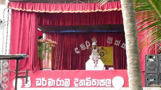 preview picture of video 'Sri Lanka,ශ්‍රී ලංකා,Kandyan Dance performed at a public event'