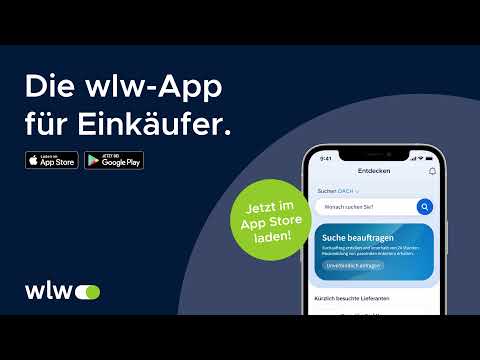 wlw App: Die B2B App für Einkäufer