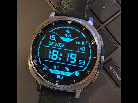 Digital animated clock