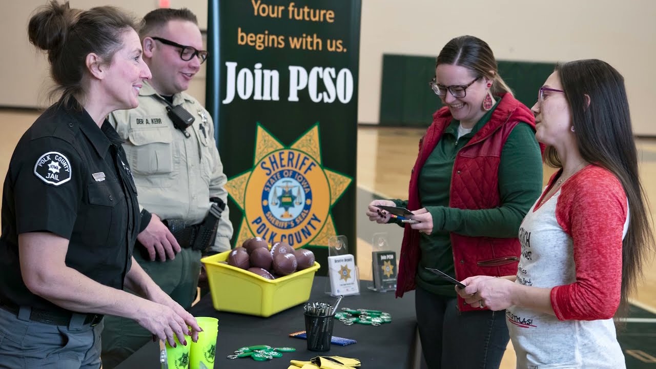 Polk County Sheriff's Office, Iowa Career Opportunities and Public Safety Cadet Program Video