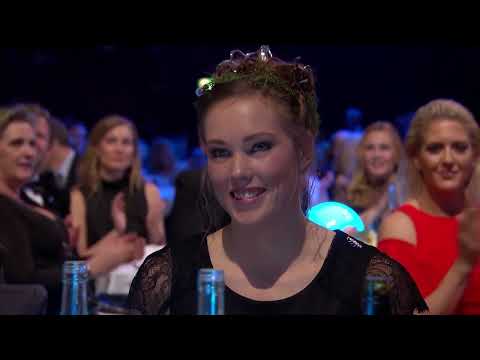Idrottsgalan 2017 årets kvinnliga idrottare Sarah Sjöström