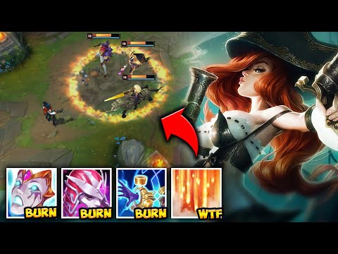 THIS AP MISS FORTUNE BUILD DOES EXTRA BURN DAMAGE! (NEW TECH) - League of Legends