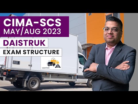 CIMA -SCS -May Aug 2023- DAISTRUK-EXAM STRUCTURE