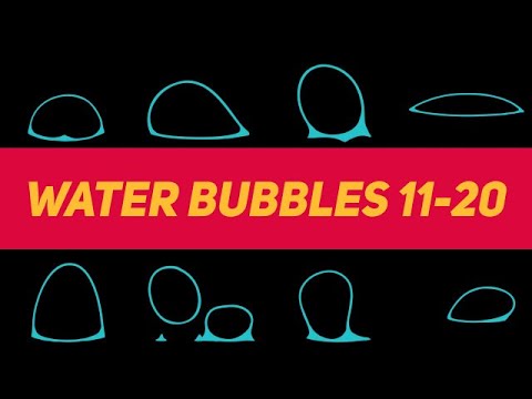 Liquid Elements Water Bubbles 11-20 Motion Graphics Templates
