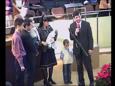 Duminica 18 Decembrie 2011 A.M. - Binecuvantare Alessia Debora Murariu